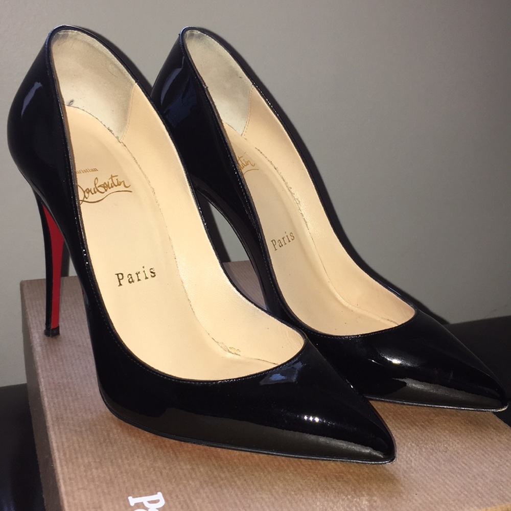 Christian Louboutin Black Pigalle Follies